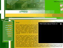 Tablet Screenshot of prefabytca.sk